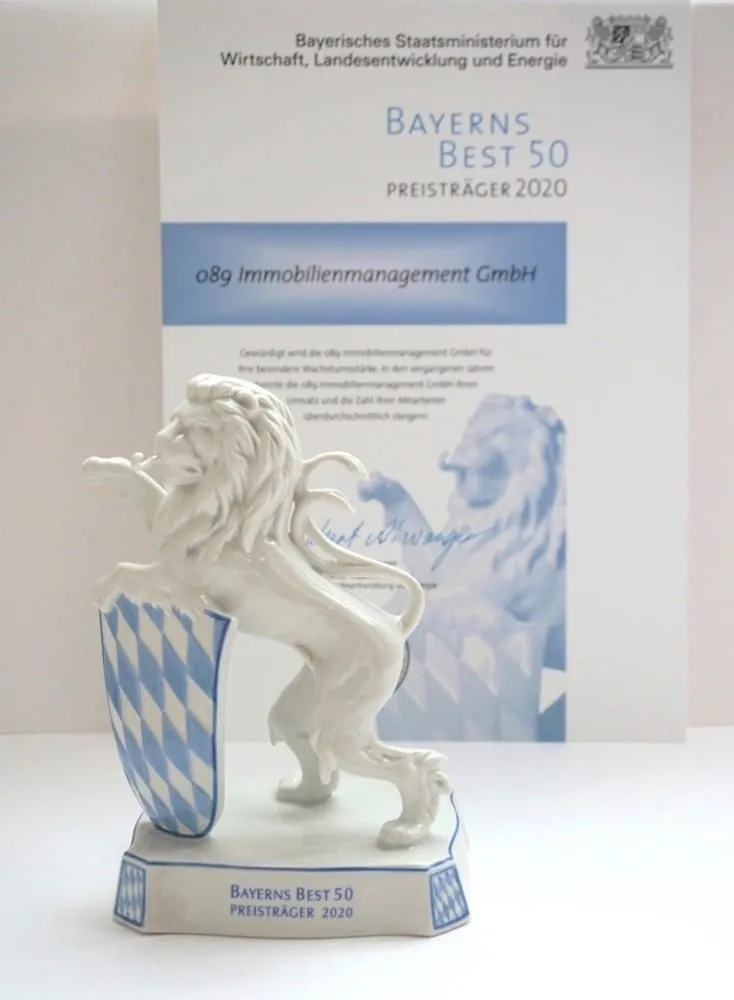 089 Immobilienmanagement erneut unter "Bayerns Best“