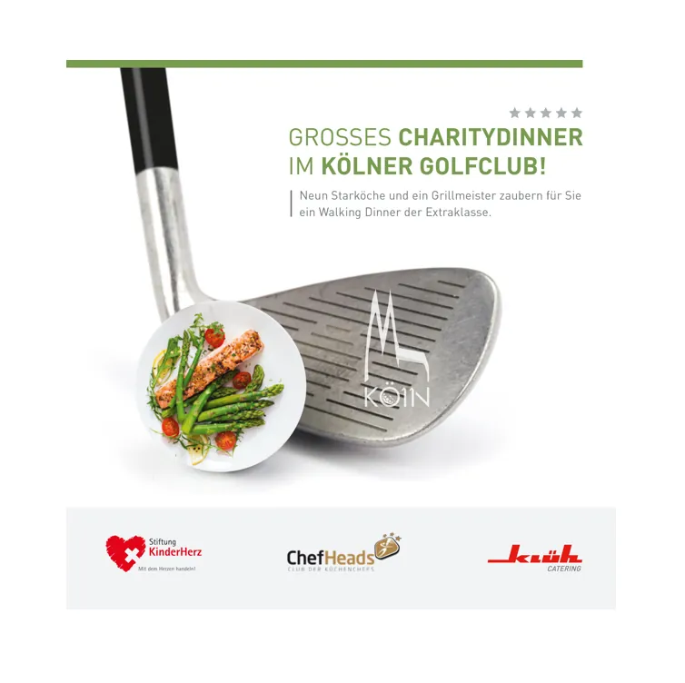 Charity Dinner, Kl&uuml;h Catering