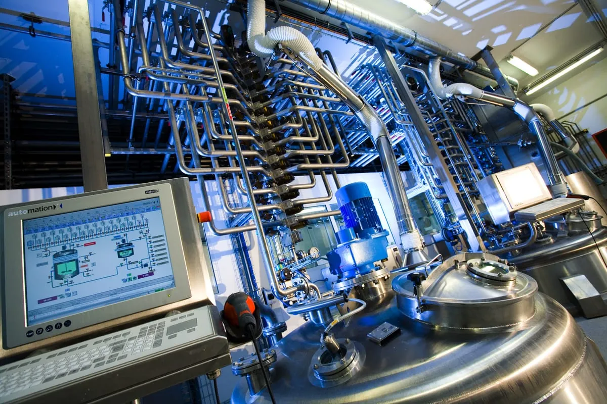 Desinfektionsmittelproduktion