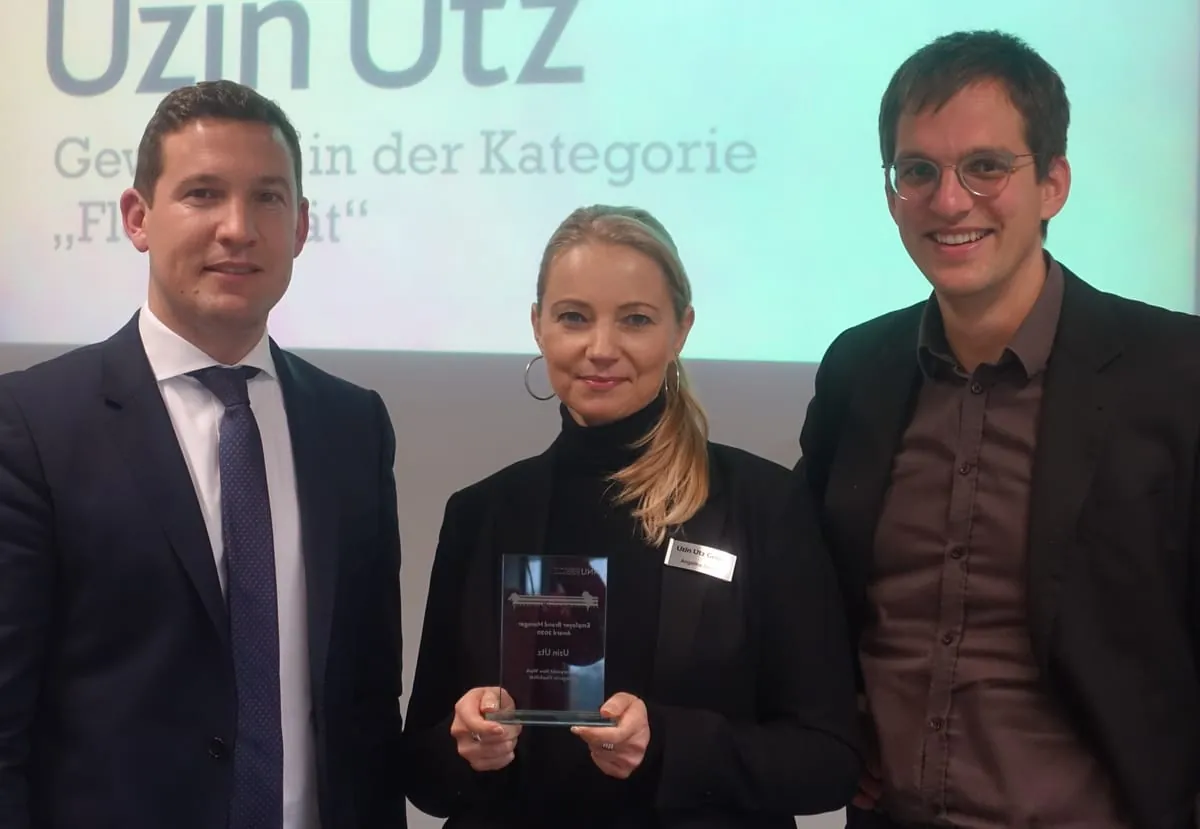 Uzin Utz mit Arbeitgeber-Award ausgezeichnet