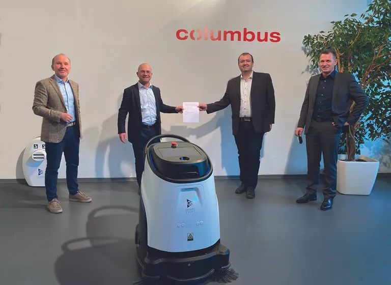 Columbus kooperiert mit Philon Service Robotics