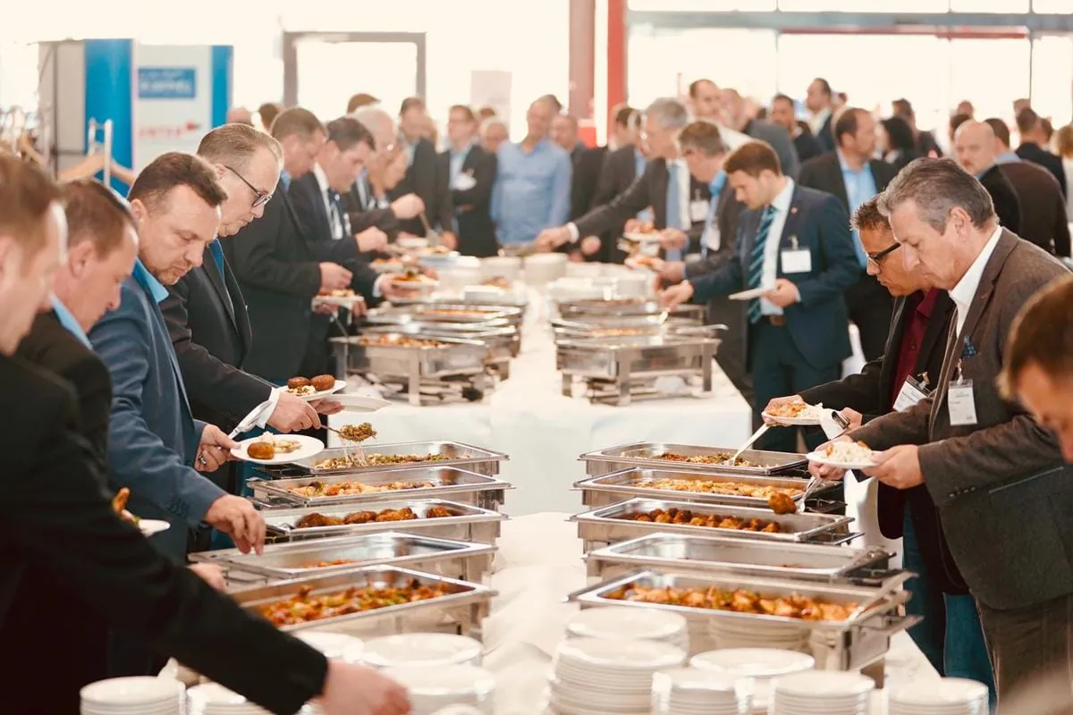 Neben viel geistiger wurde natürlich auch reale Nahrung geboten...