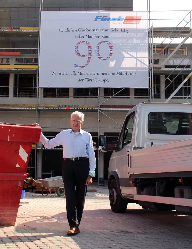 Fürst-Gruppe: Seniorchef feiert 90. Geburtstag