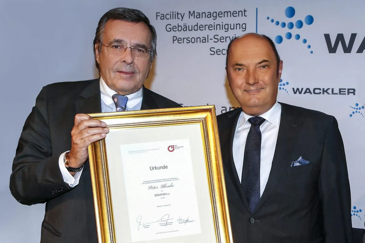 Wackler: Peter Blenke zum BVMW-Senator berufen
