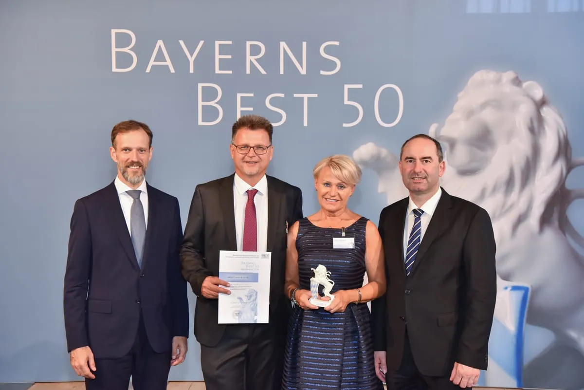Arndt gehört zu Bayerns Best 50-Unternehmen