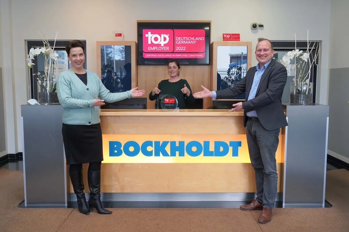 Bockholdt als „Top Employer“ zertifiziert