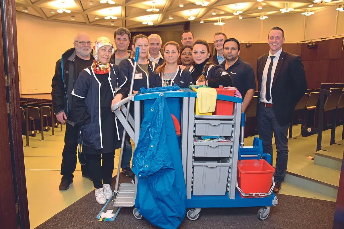 Reinigungsteam von Marling