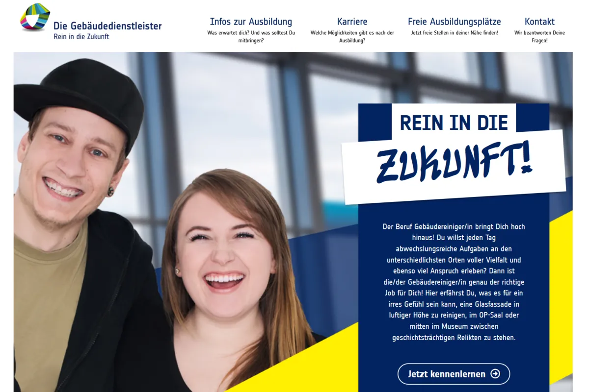 Gebäudereiniger-Handwerk beteiligt sich an "Sommer der Berufsbildung"