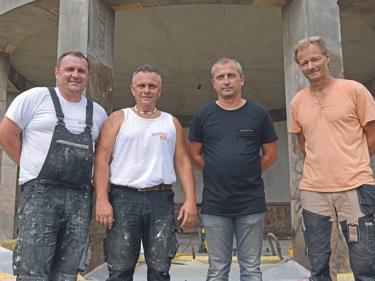 Das Team von Graffiti ex