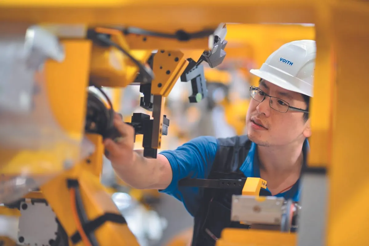 Voith Industrial Services: Reinigungsauftrag in China