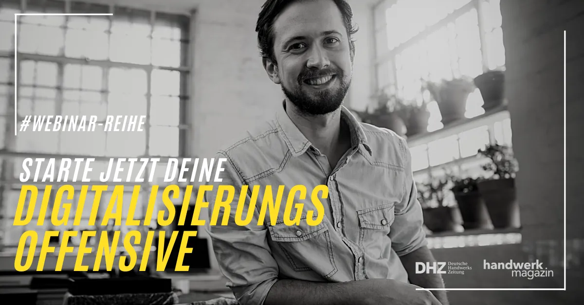 Webinar-Reihe: Wie Sie Ihre "Digitalisierungsoffensive" starten