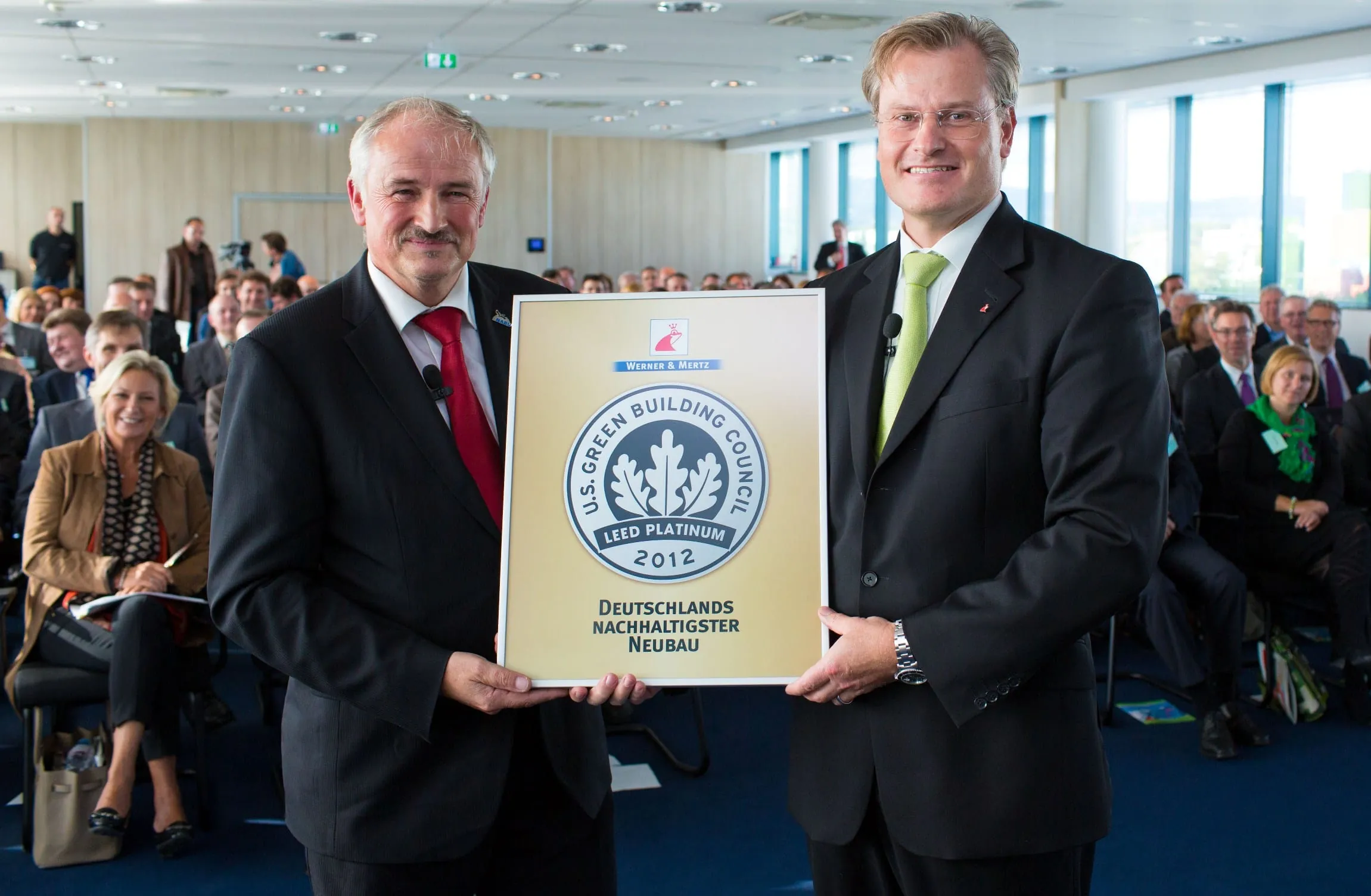 LEED-Zertifizierung in Platin für Werner & Mertz