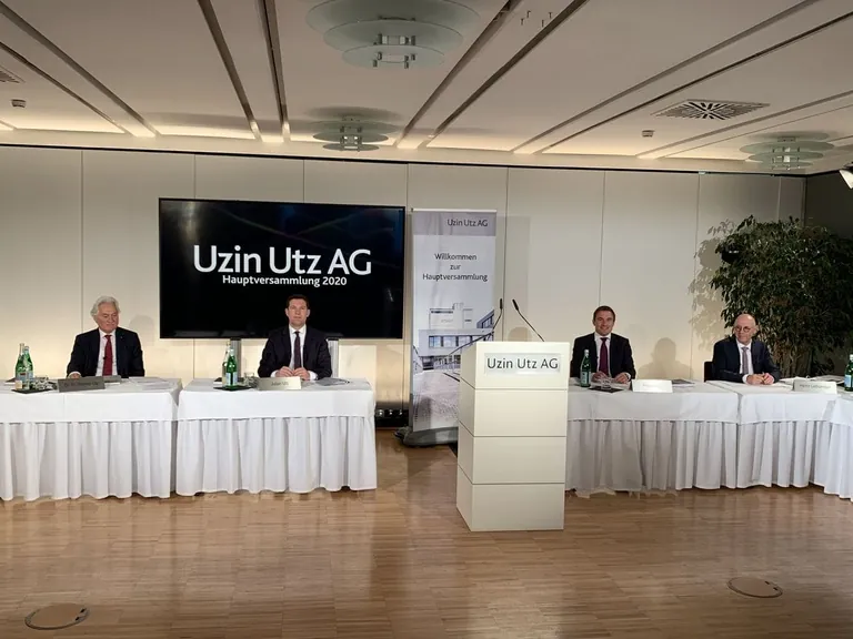 Uzin Utz Hauptversammlung 2020