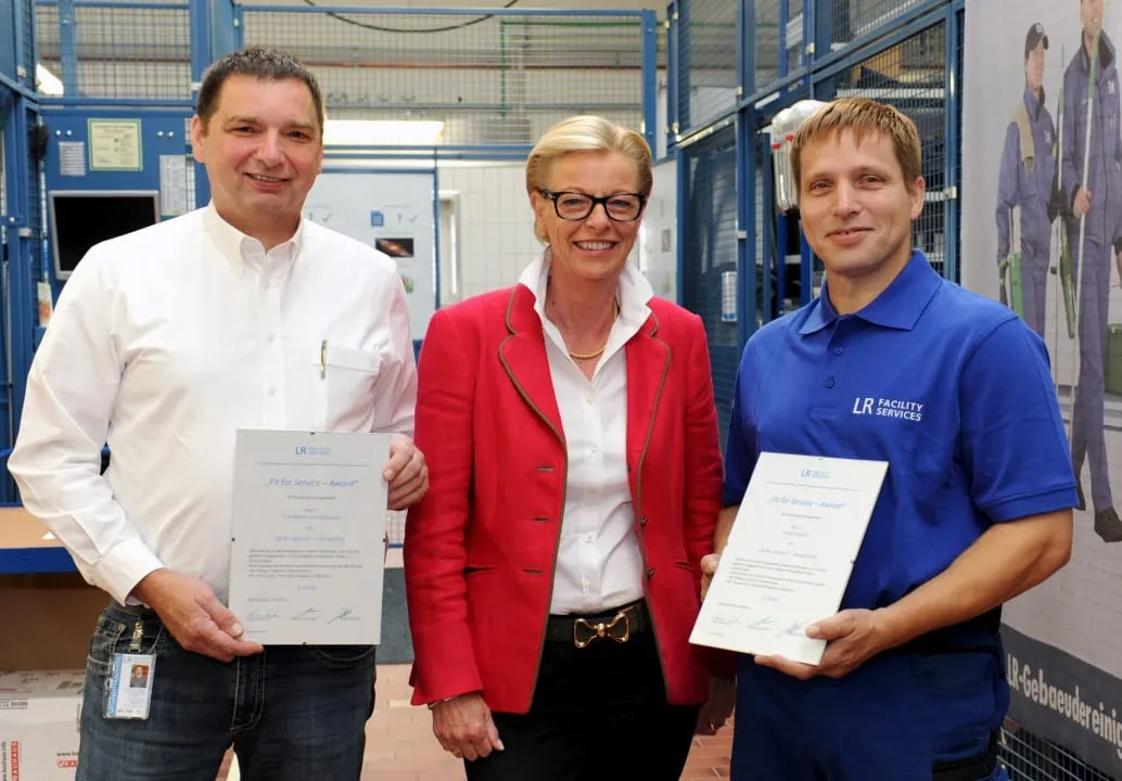 LR Facility Services ehrt die Mitarbeiter des Jahres
