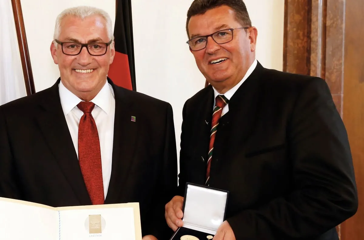 Ferdinand Munk erhält bayerische Staatsmedaille