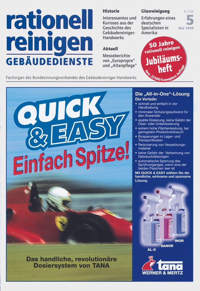 70 Jahre rationell reinigen