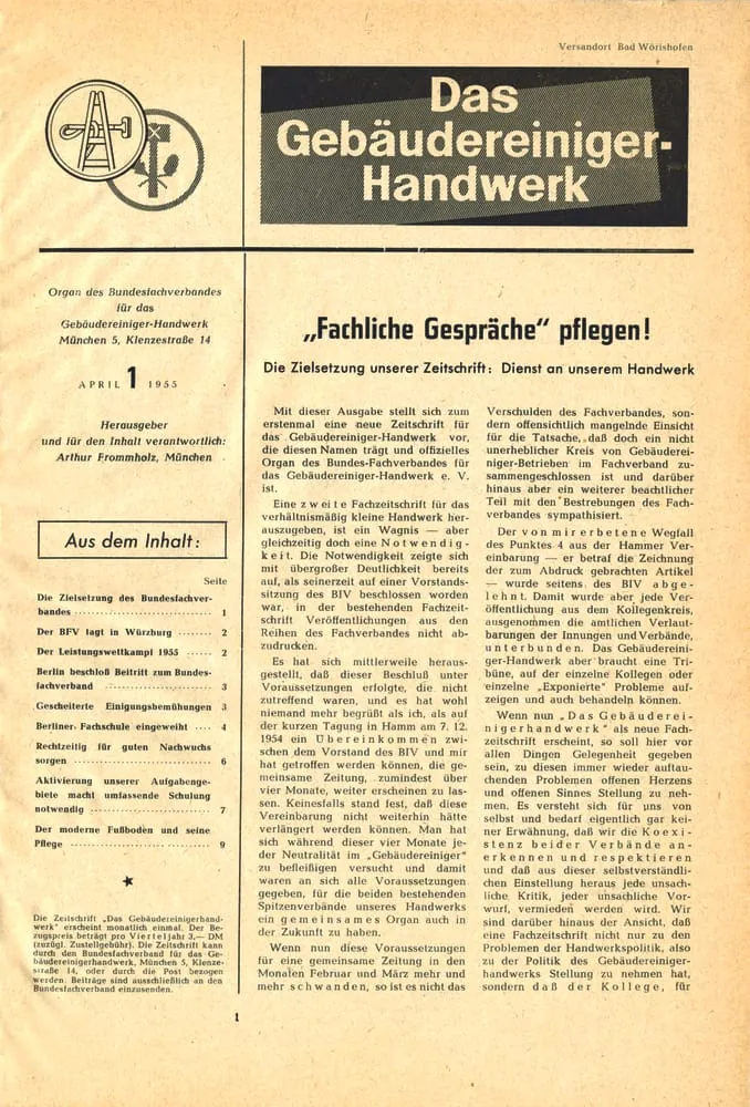 70 Jahre rationell reinigen