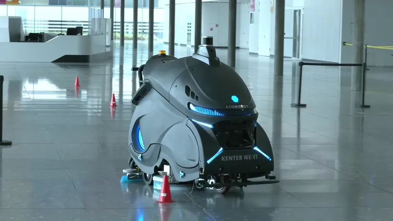 Reinigungsroboter Rex von Lionsbot