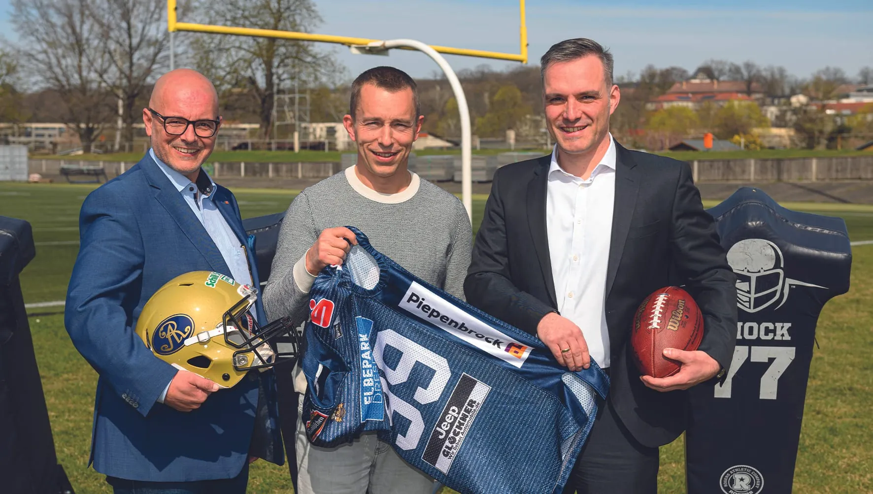 Piepenbrock ist offizieller Sponsor der Dresden Monarchs