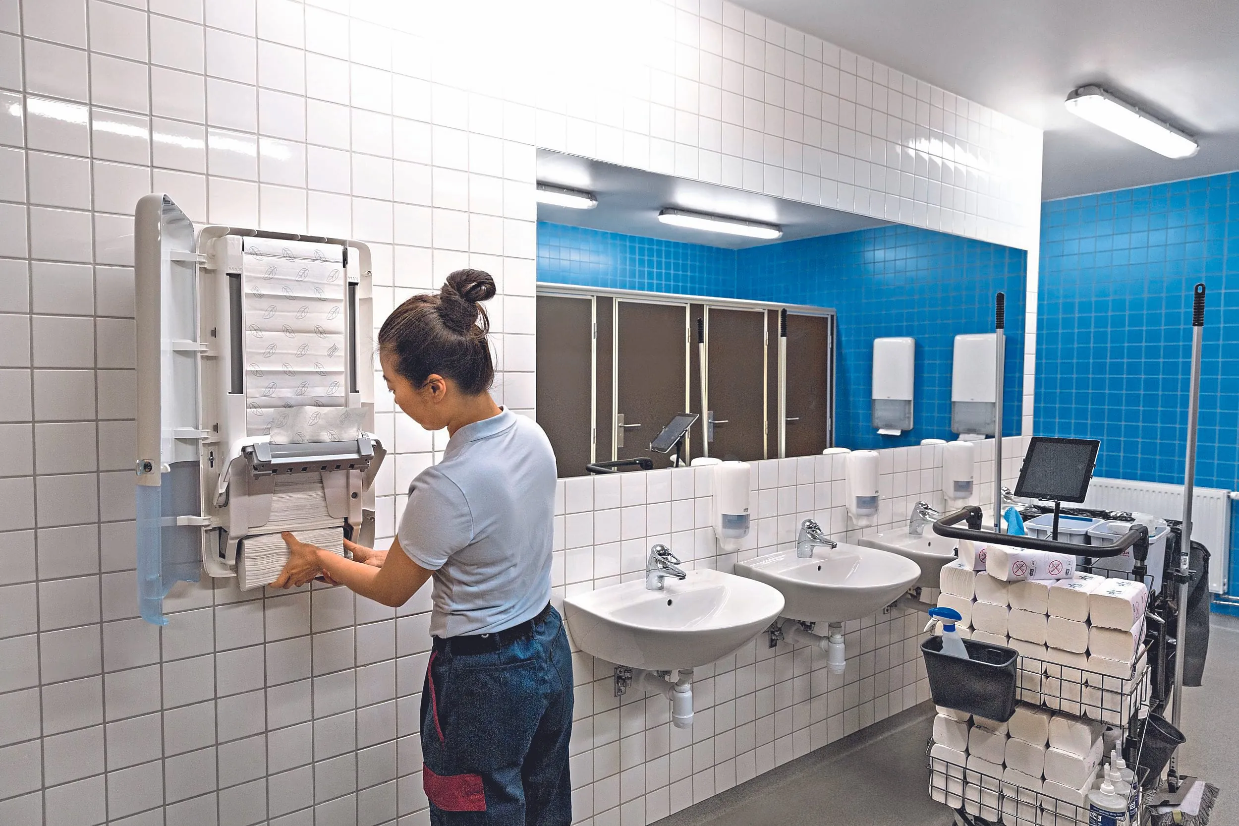 Hygienemanagement im Sanitärraum – vor Ort und datenbasiert
