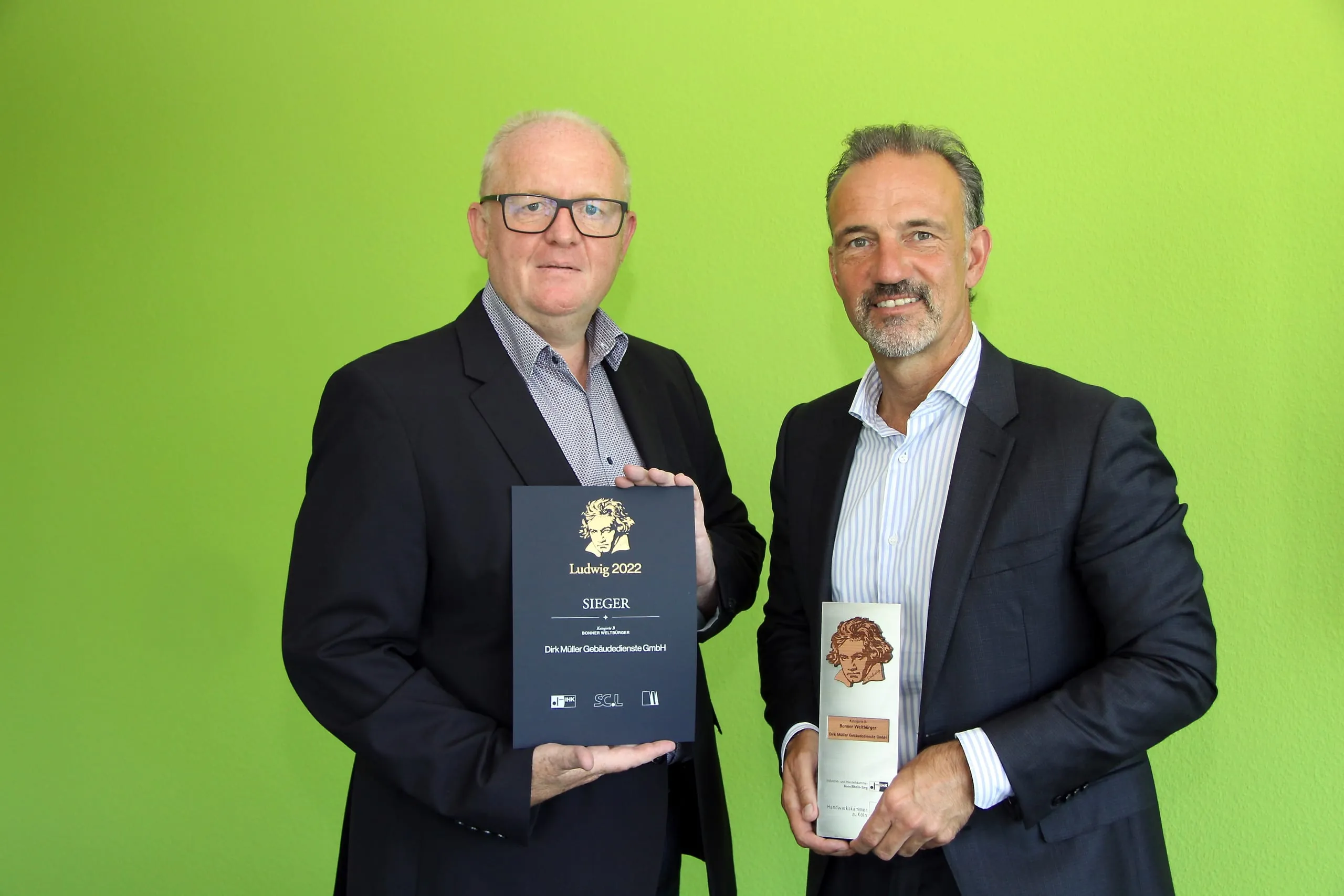 Dirk Müller Gebäudedienste erhält den "Ludwig"