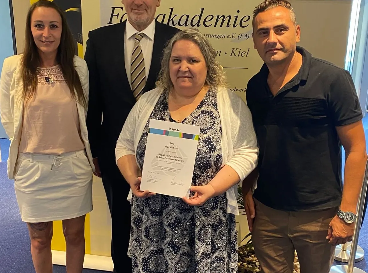 NRW: Die landesbeste Objektleiterin heißt Ines Kirchhoff