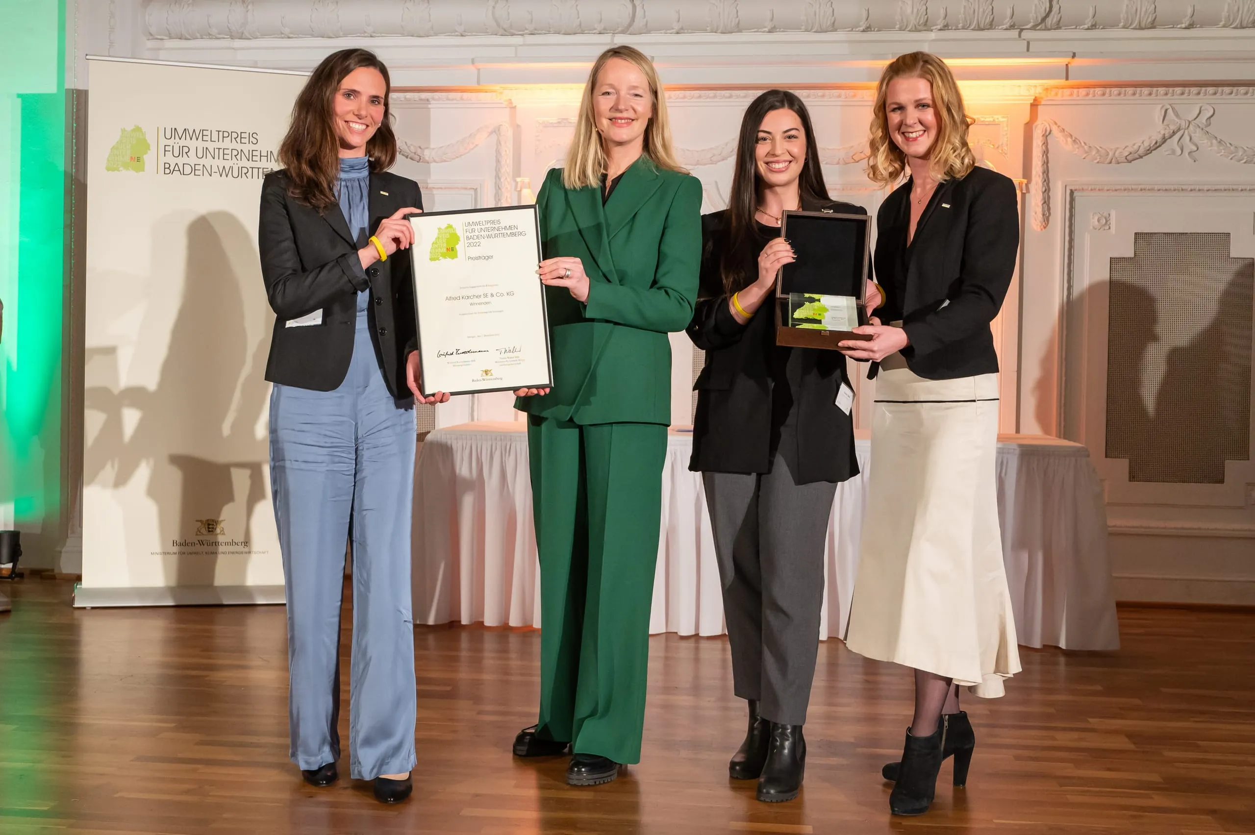 Kärcher und Uzin Utz mit Umweltpreis ausgezeichnet