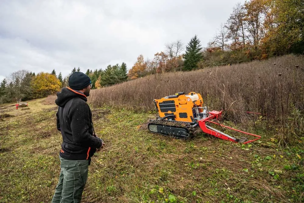 Rapid Technic übernimmt Mähraupen von Niko