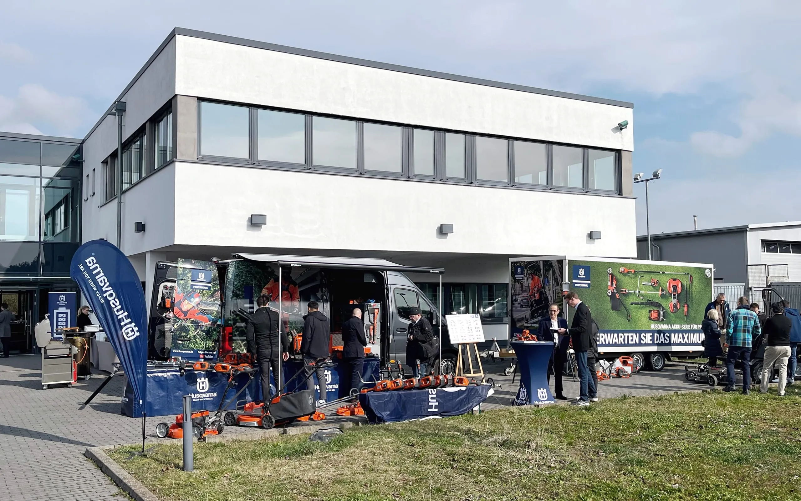 Husqvarna weiht neuen Entwicklungsstandort in Deutschland ein