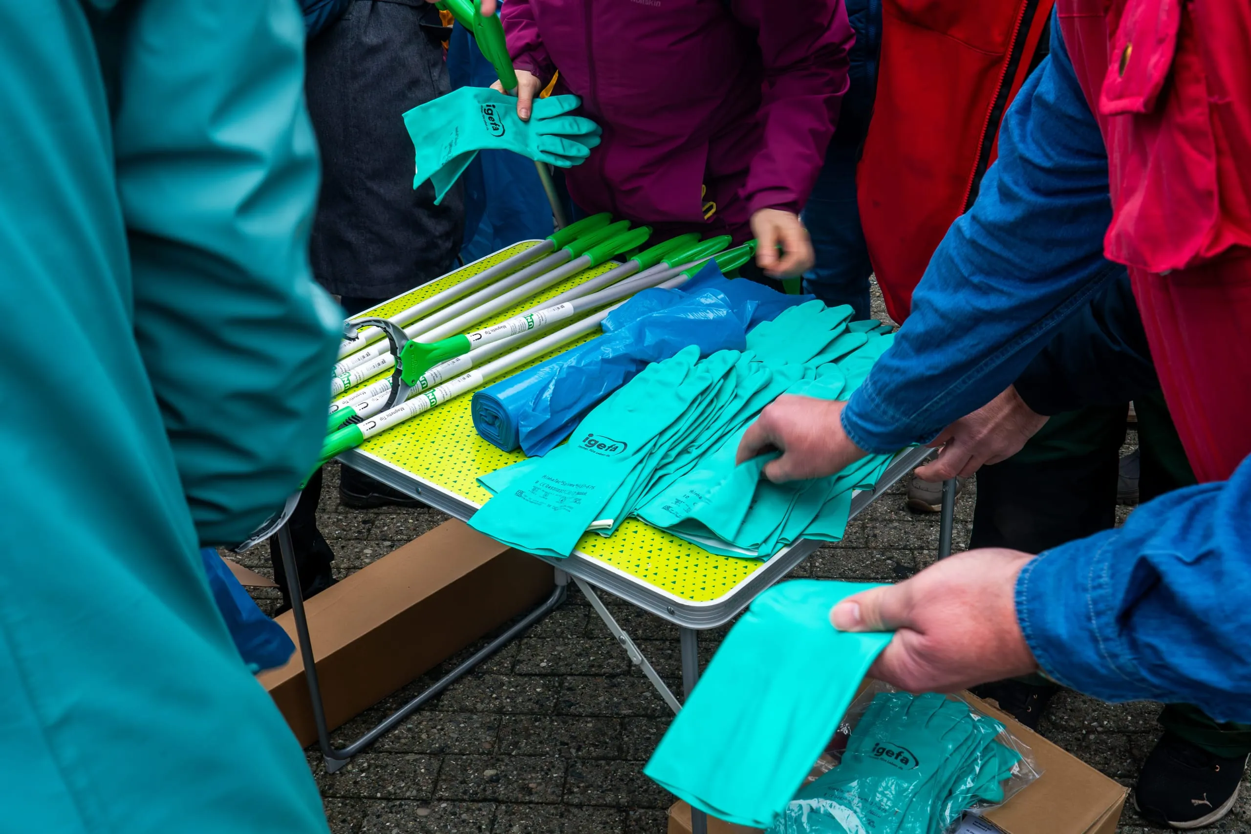 Igefa im Einsatz "för de Küste"