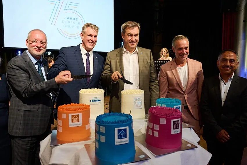75 Jahre Dorfner: Ein Fest mit hochkarätigen Gästen
