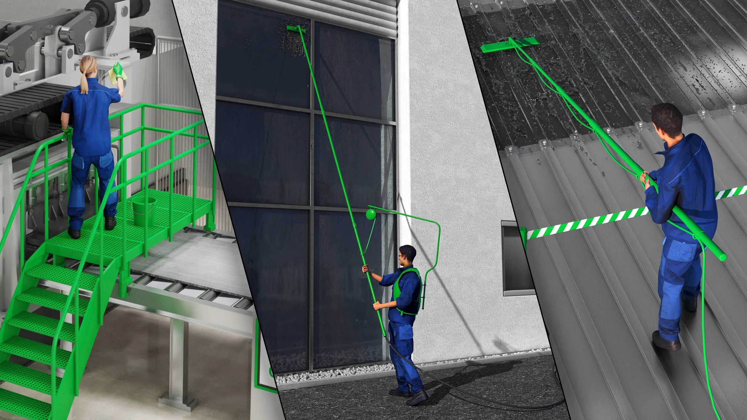 Für mehr Sicherheit im Gebäudereiniger-Handwerk