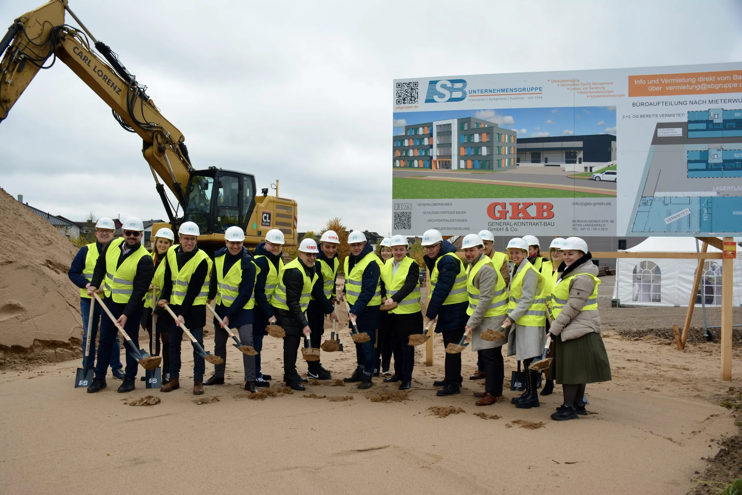 Unternehmensgruppe SB baut neue Zentrale in Langenfeld