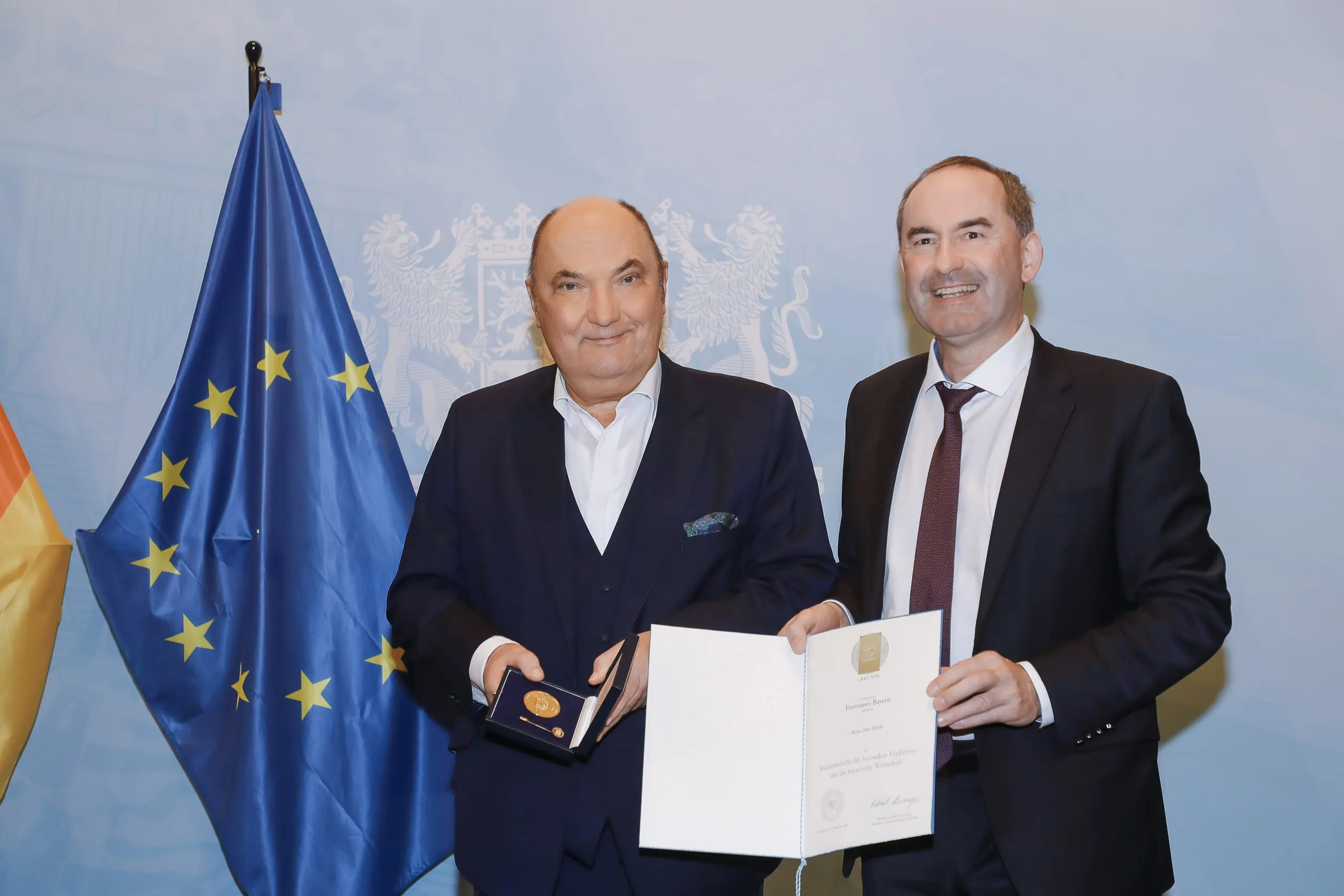 Wackler: Staatsmedaille für Peter Blenke