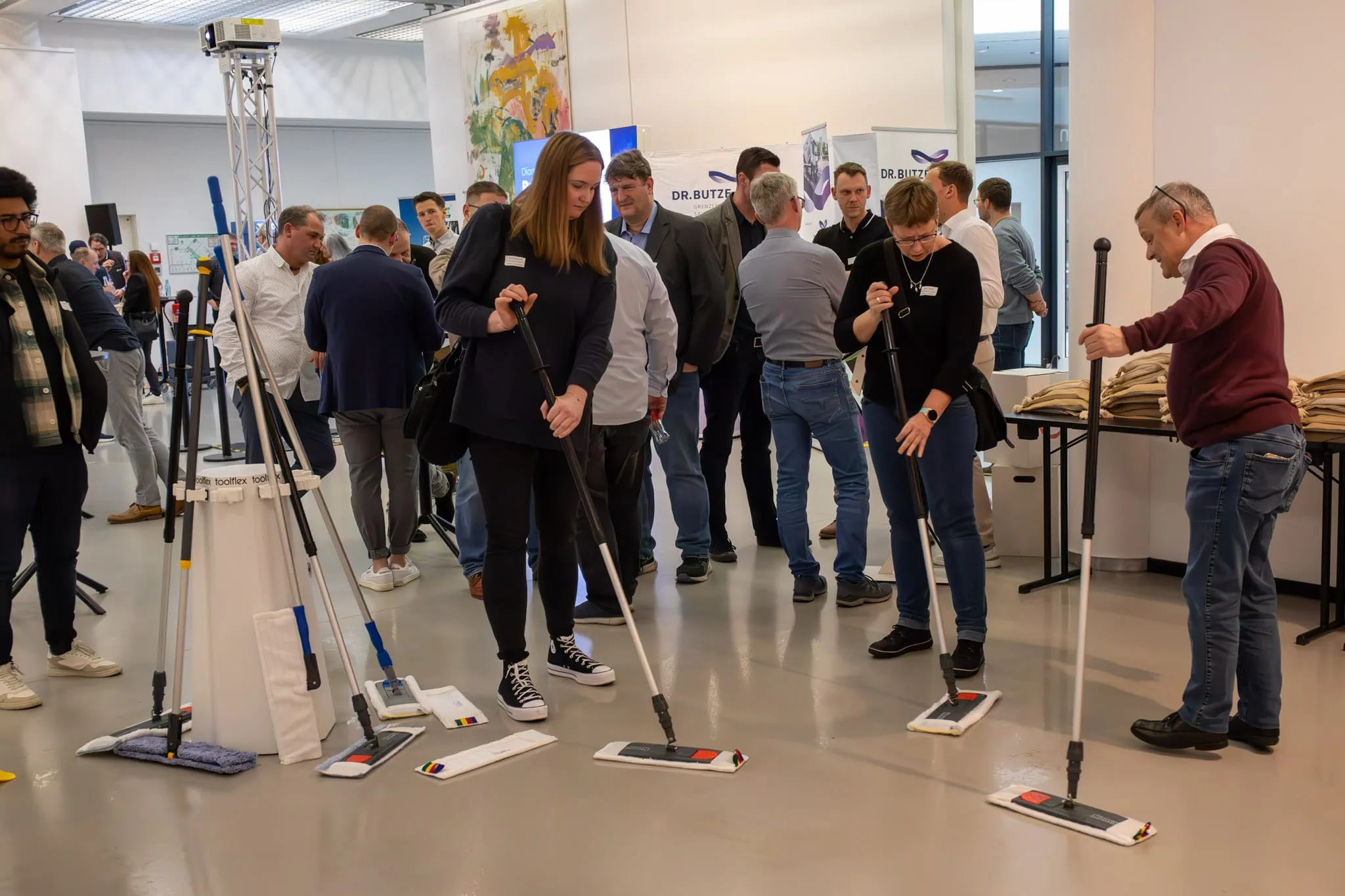 Effizienz in der Unterhaltsreinigung