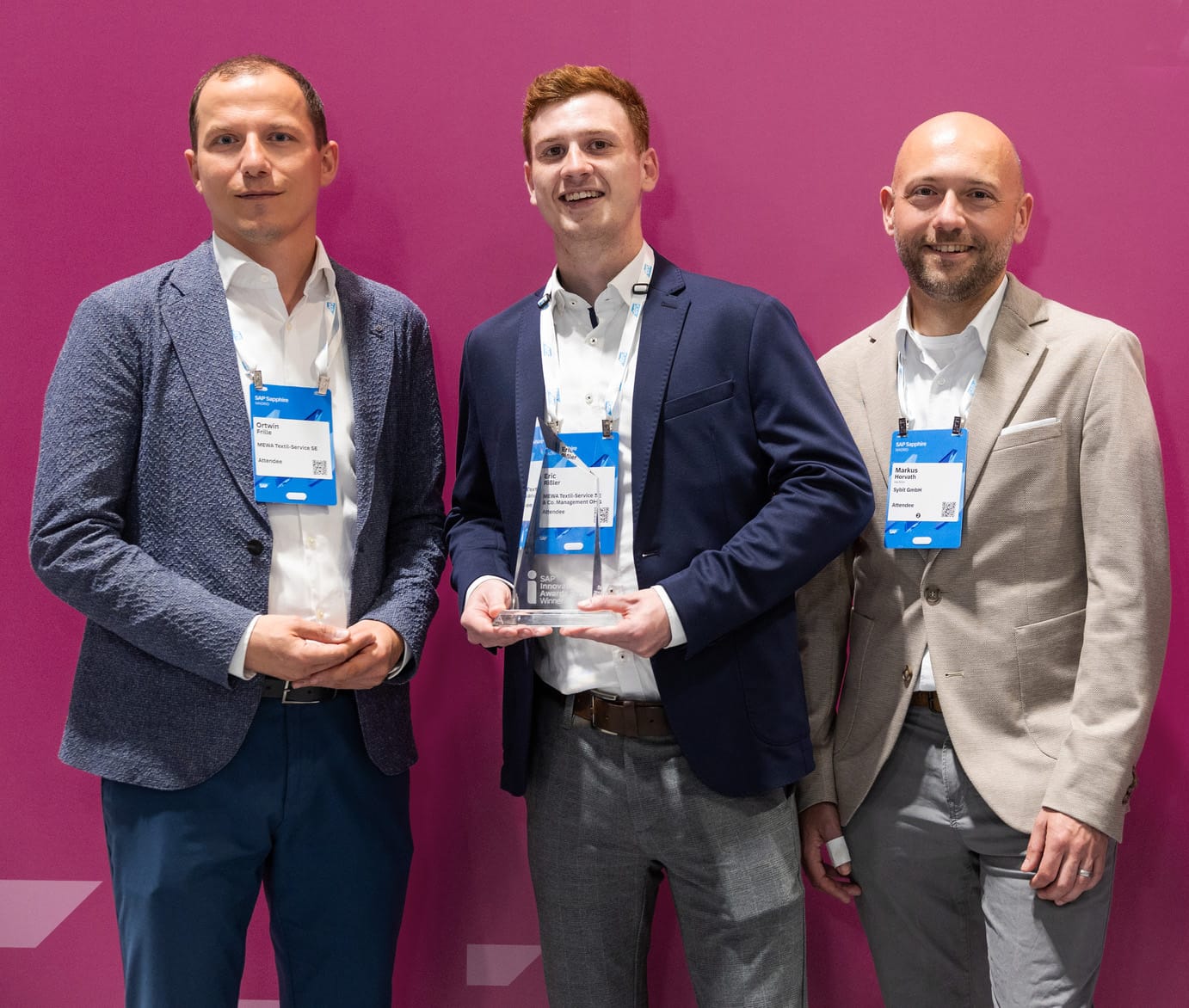 Mewa gewinnt SAP Innovation Award 2025 für digitales Kundenportal