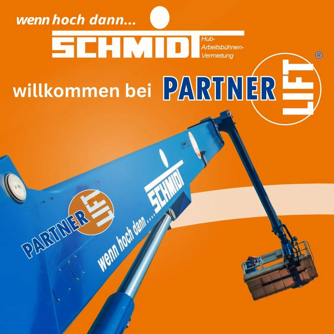 Schmidt Arbeitsbühnen neues Mitglied von PartnerLift