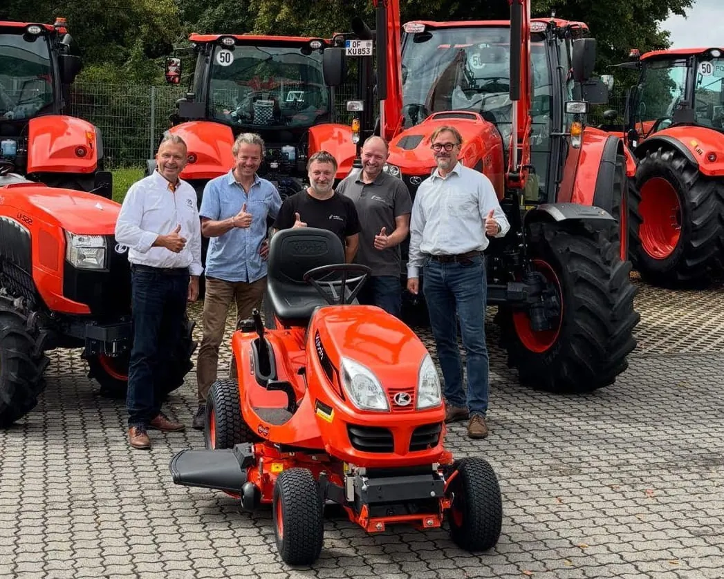 Kubota gewinnt neuen Vertriebspartner in Sachsen