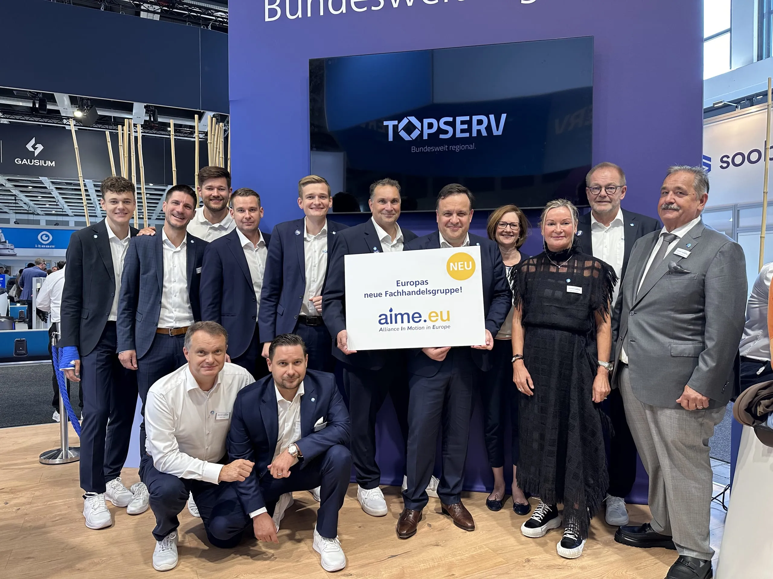 Topserv und Groupe Paredes Orapi gründen aime.eu