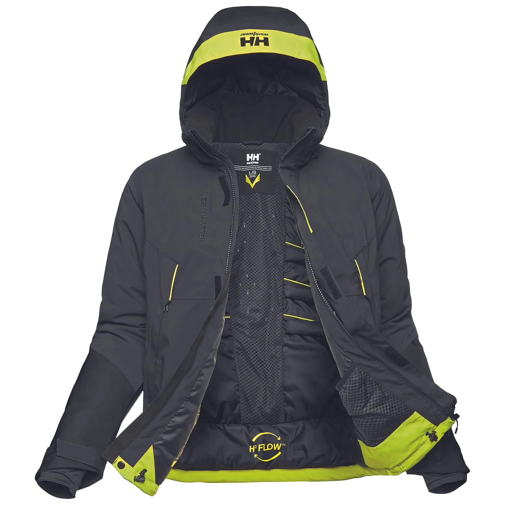 Winterjacke für extreme Arbeitsbedingungen