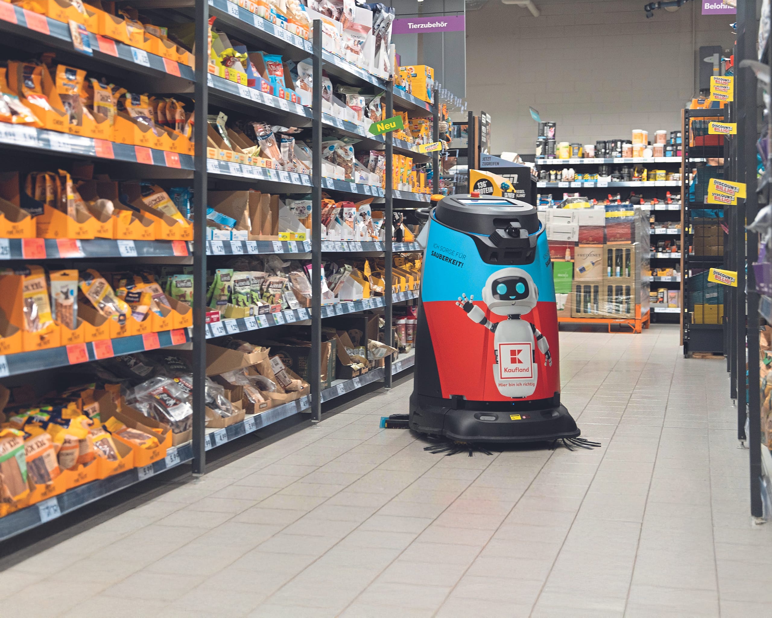 Reinigungsrobotik im Einzelhandel: Smarte Maschinen im Test