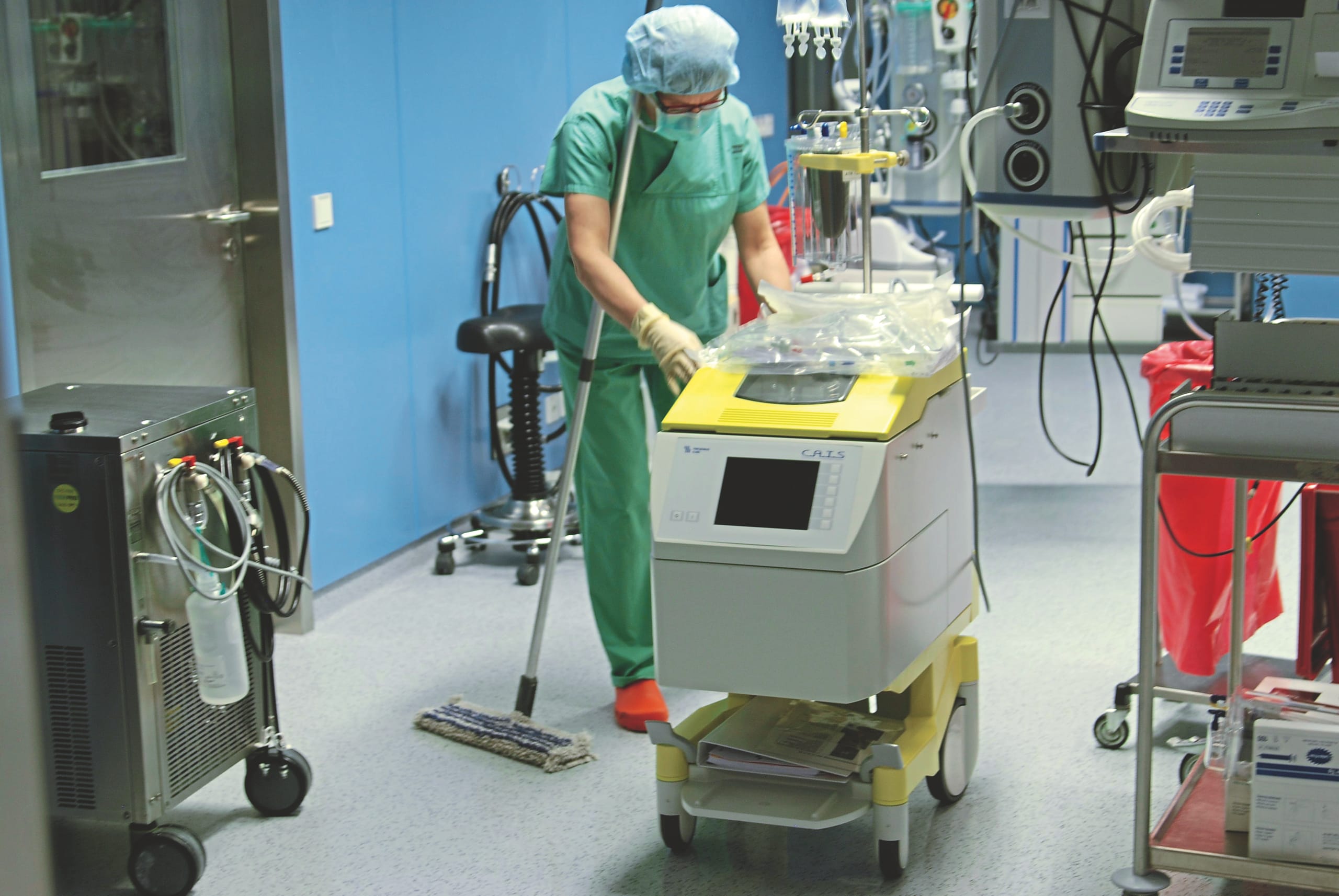 Reinigung und Desinfektion im Krankenhaus: Fit für die  Königsdisziplin