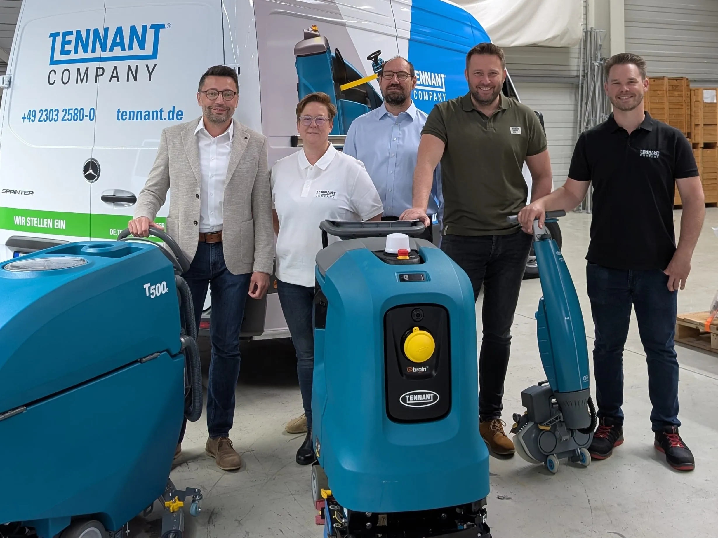 Tennant stellt Service neu auf
