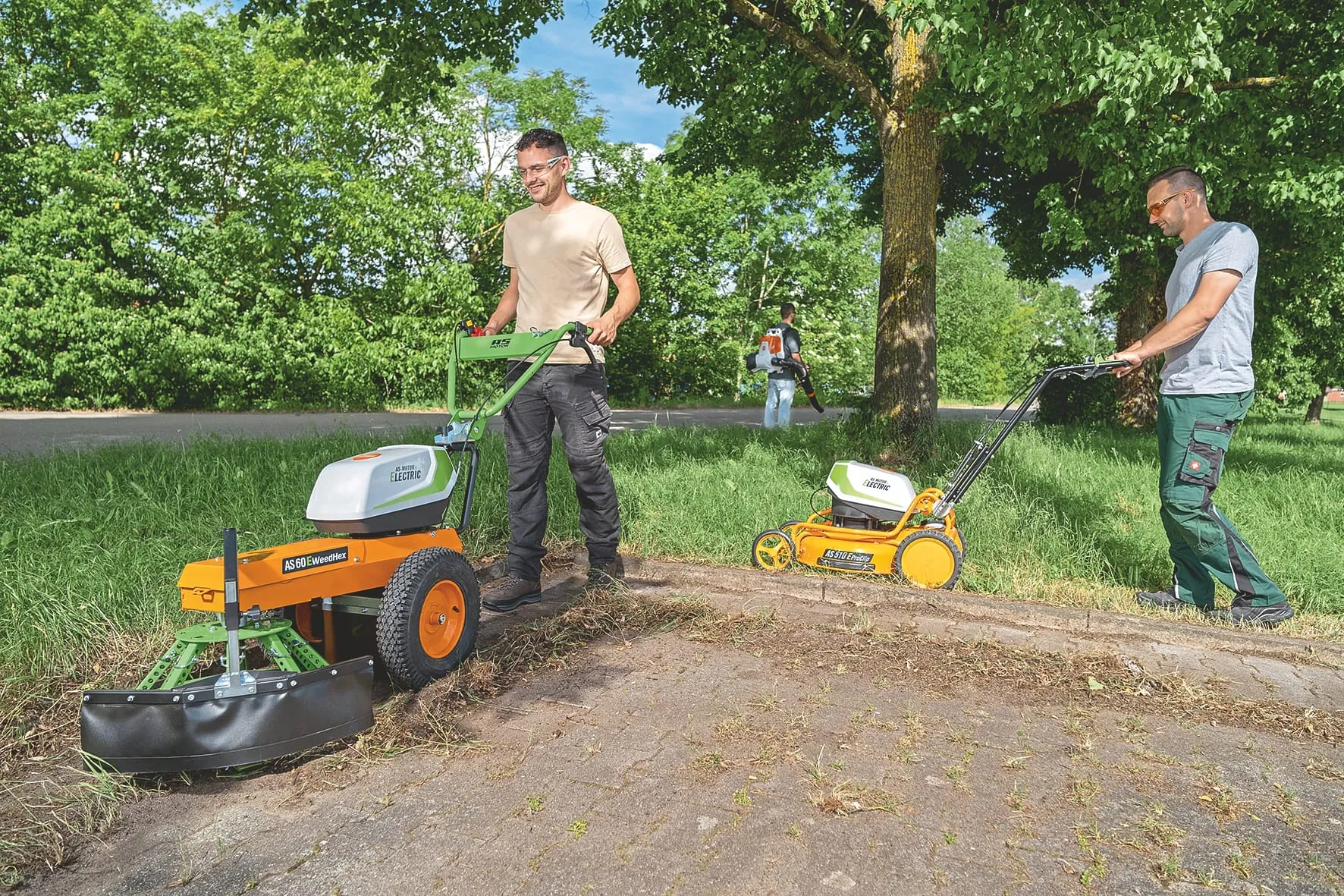 AS-Motor auch mit Stihls Akkutechnologie
