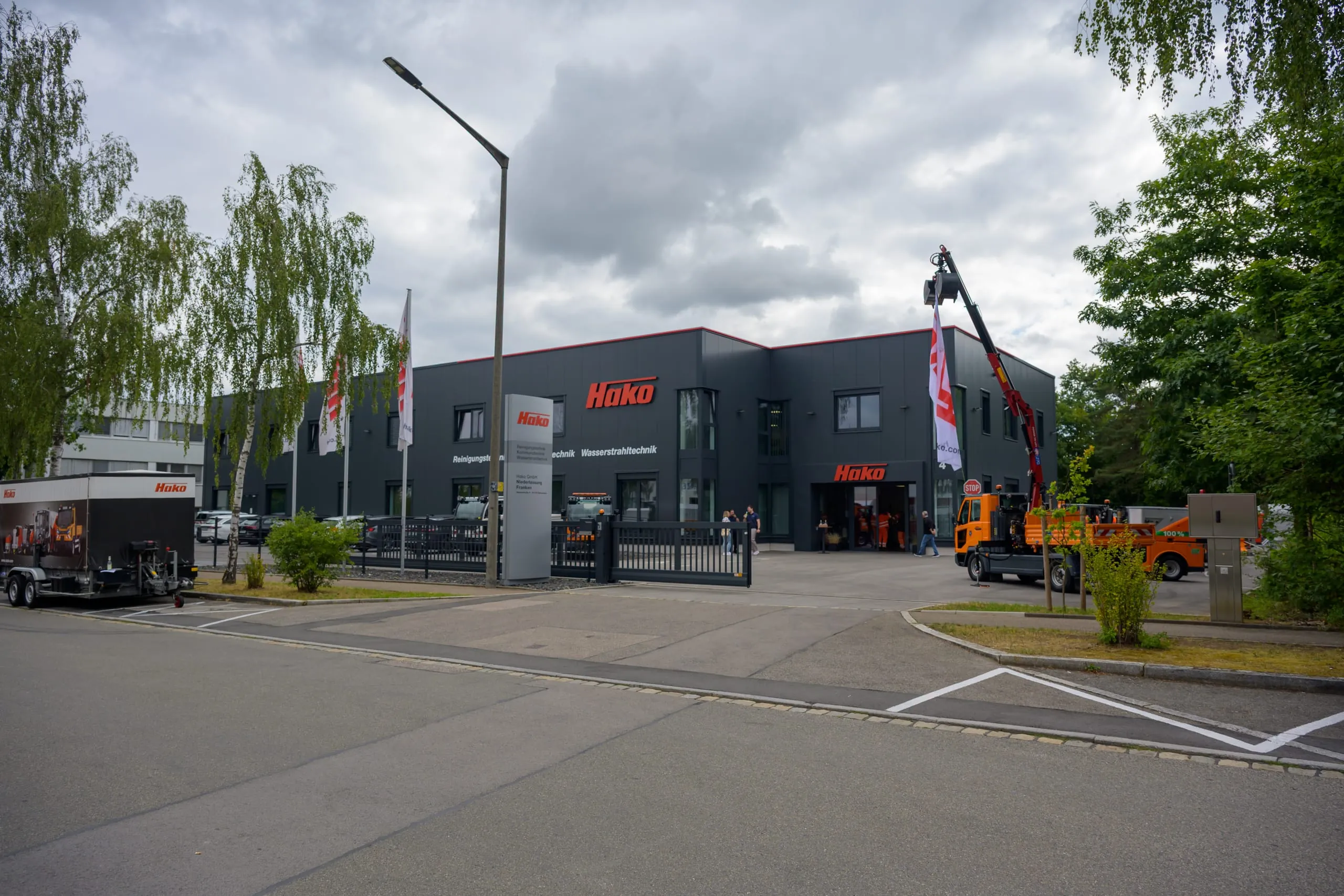 Hako weiht neue Niederlassung in Schwabach ein